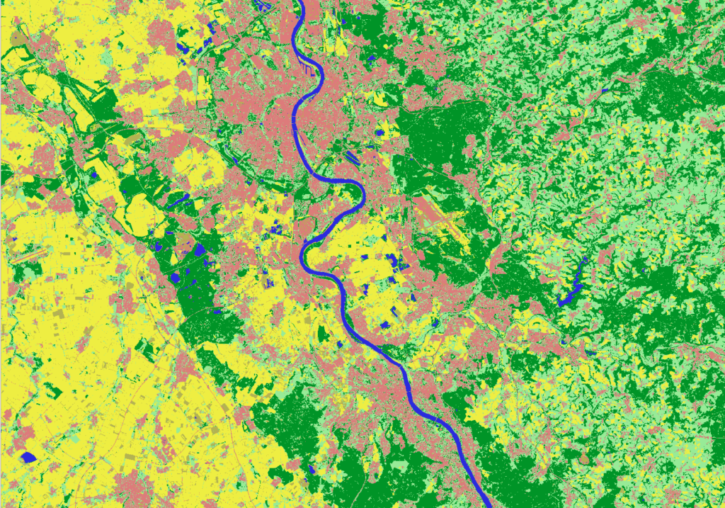 Verbessertes Siedlungsflächenmonitoring durch satellitengestützte Raumbeobachtung (incora)