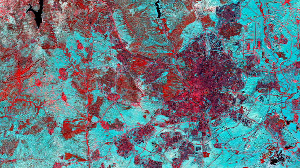 Satellitenbild des Monats März 2021: Madrid (Spanien)