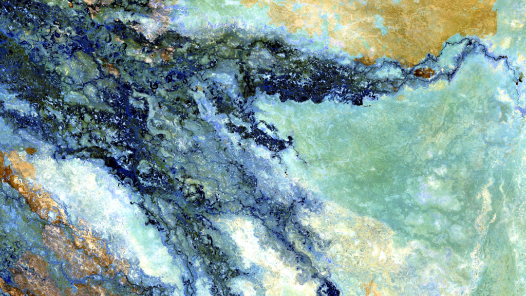 Satellitenbild des Monats Februar 2022: Okavango-Delta (Republik Botsuana)