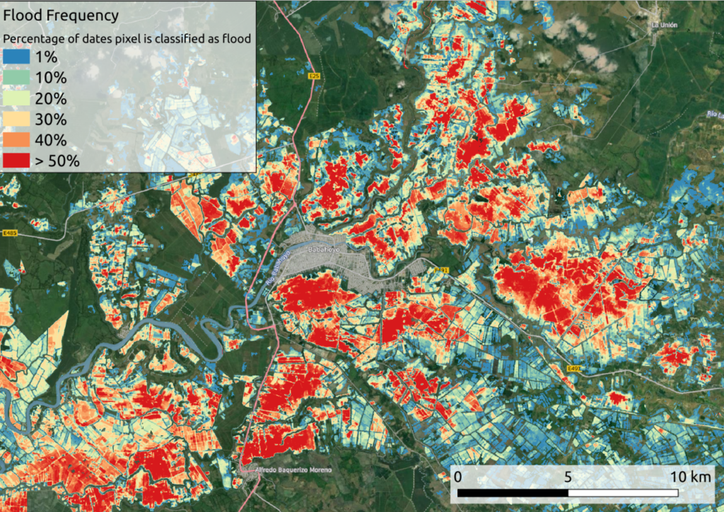 Flood Frequency Map  