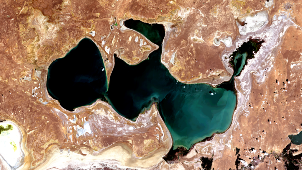 Satellitenbild des Monats September 2024: Aralsee (Kasachstan)