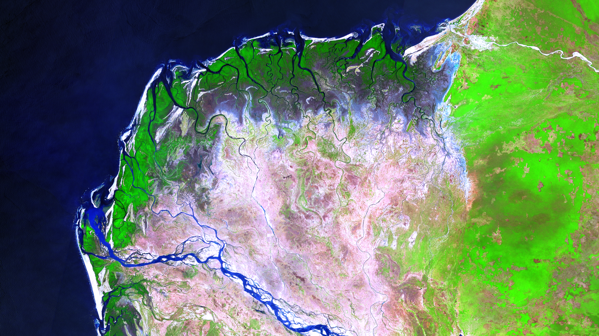 Satellite image of the month February 2025: Mangoky River Delta (Madagascar)